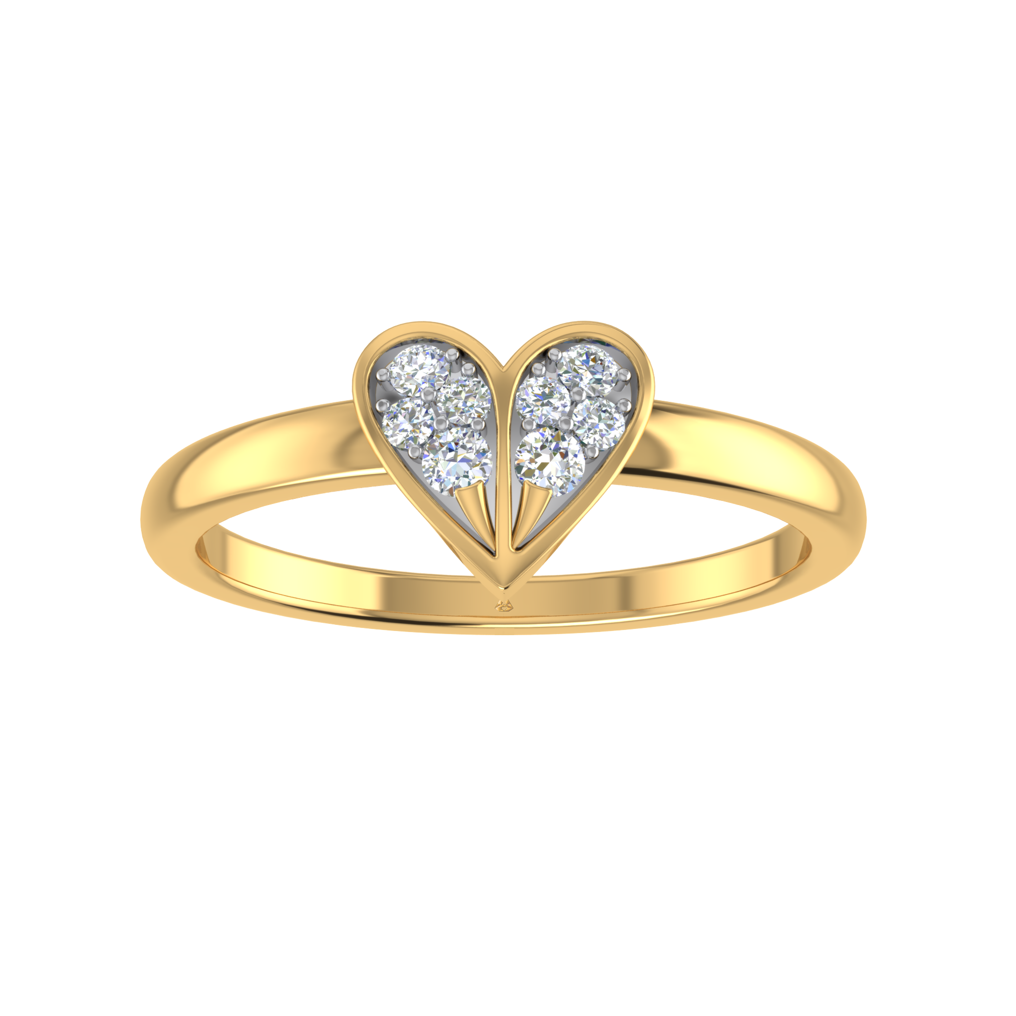 Exquisite 22KT Gold Heart Ring | Bhima Gold Online - Buy Now!